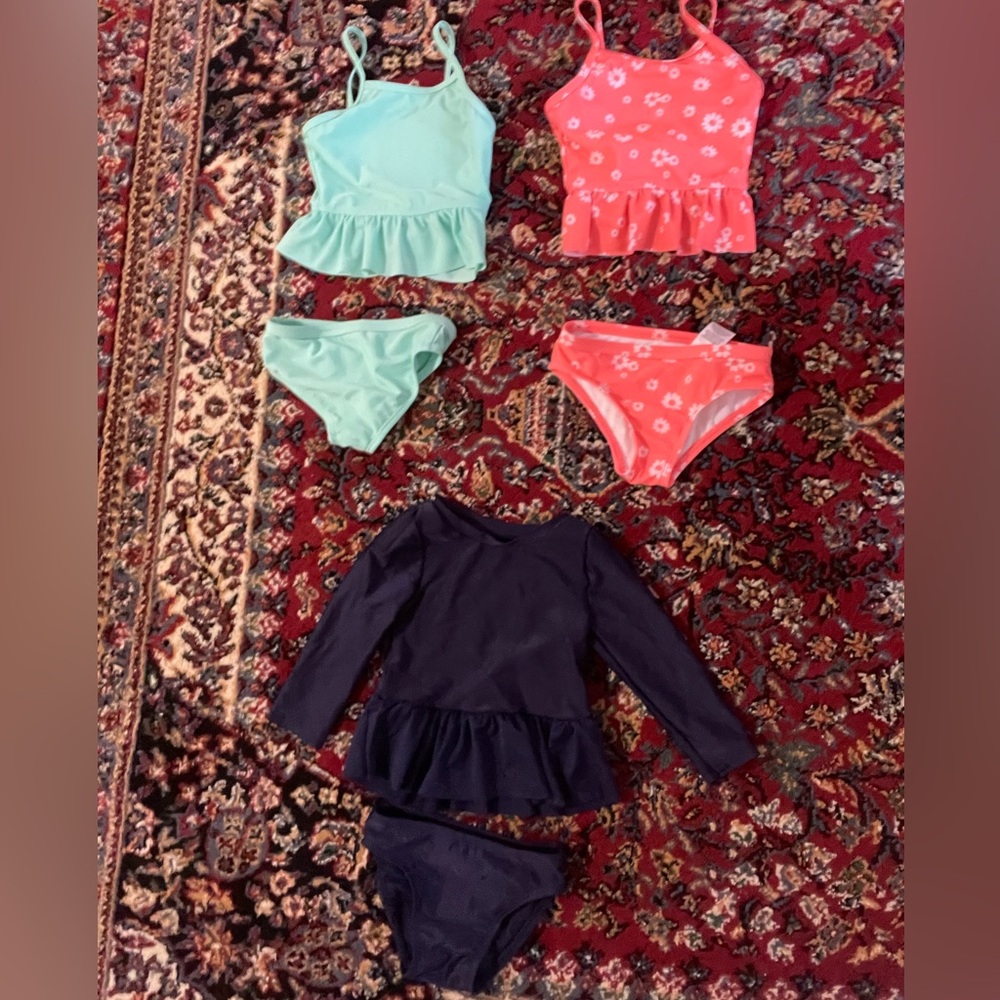 Cat and Jack and Wonder Nation Swimsuit bundle.
